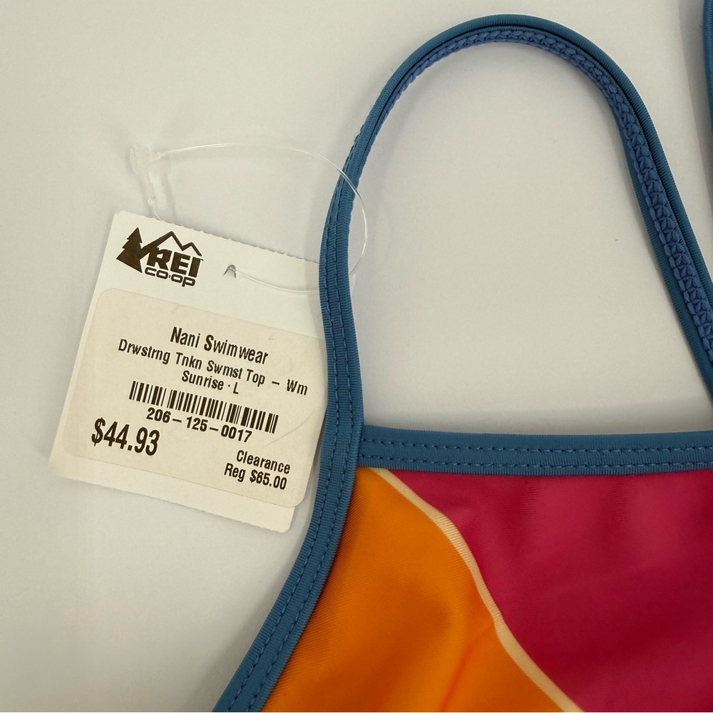 Colorwave High-Neck Tankini Top and Bottom - Multicolor - Picture 10 of 13